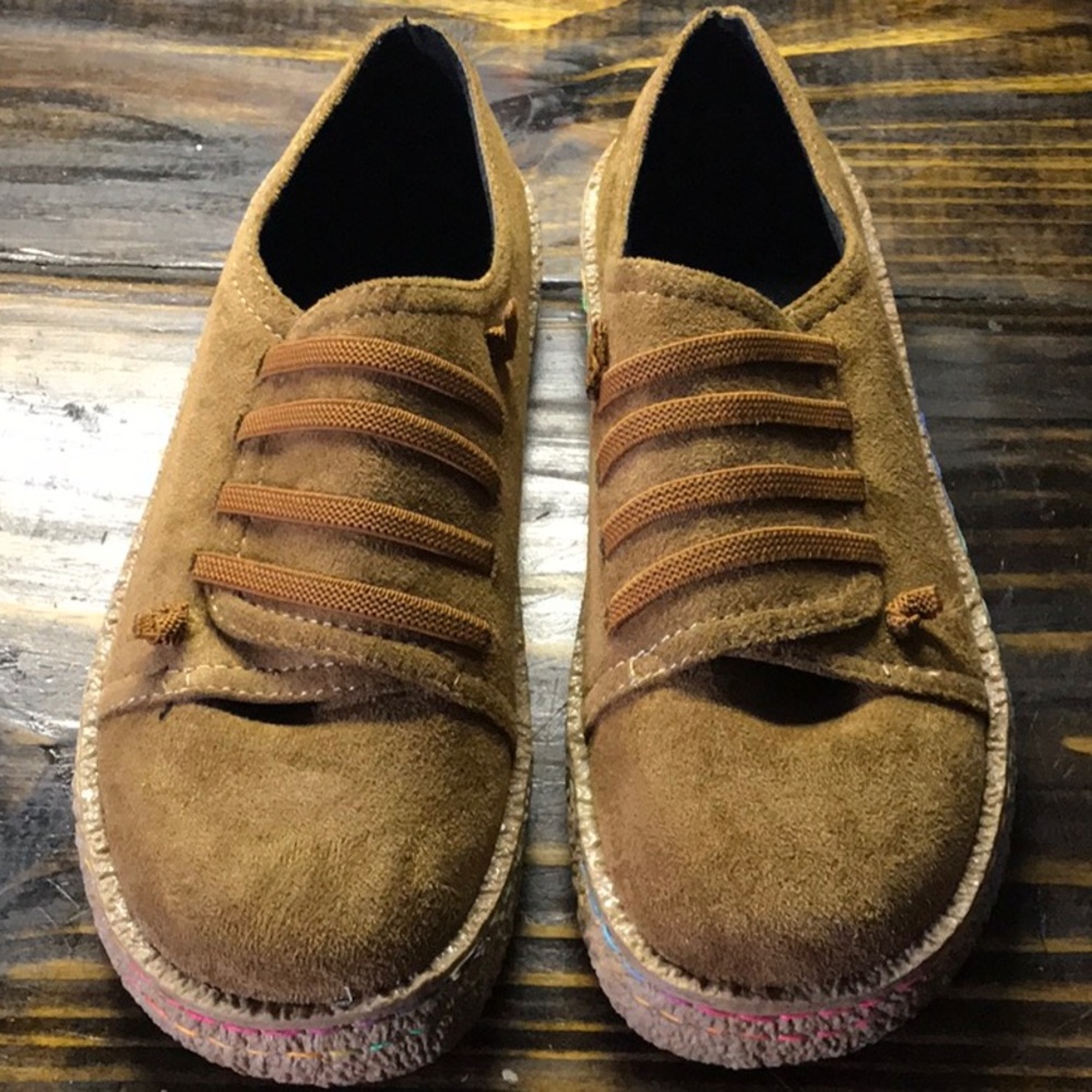 Vegan round toe loafer